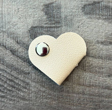 Load image into Gallery viewer, JILLIAN INK LLC - Heart Shaped Snap Cord Organizer for Office or Travel: Brown///