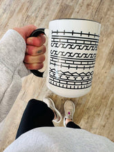 Load image into Gallery viewer, Mugsby - Fuck This Shit Mug, Tire Track Mug, Hidden Message Mug: Fuck This Shit / 15oz