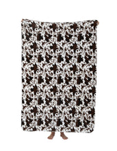 Load image into Gallery viewer, Duke Imports - "Chestnut Rodeo" Faux Fur Plush Throw Blanket - 50"x70" ///