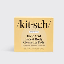 Load image into Gallery viewer, KITSCH - Kojic Acid Face &amp; Body Cleansing Pads