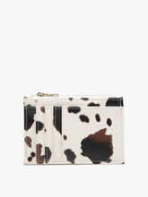 Load image into Gallery viewer, Jen &amp; Co. - WL1991 Sia Printed Card Holder Wallet: Cheetah-Beige ///