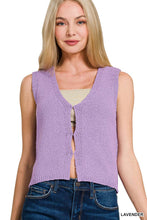 Load image into Gallery viewer, 42POPS - ..0810 Hook &amp; Eye Sweater Vest SI-26656: OFF WHITE-171176 / S