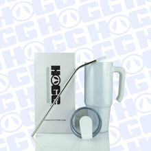 Load image into Gallery viewer, Hogg Outfitters - 30oz SUBLIMATION HOLOGRAPHIC GRIPPY TUMBLER: Ombre ///Pink