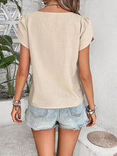 Load image into Gallery viewer, Wholesalesir - Small Diagonal Collar Solid Color Washed Cotton Top: Green / 2XL ///