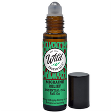 Load image into Gallery viewer, Wild Essentials - Migraine Relief Essential Oil Roll On - 10ml ///