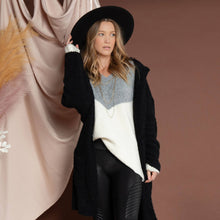 Load image into Gallery viewer, Elsie &amp; Zoey - Lacen Color Block Sweater: Latte / 2XL ///