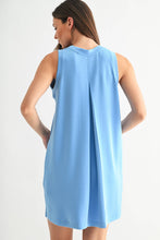 Load image into Gallery viewer, Mono B - Laguna Scuba Shift Dress: PLUM PINK / S:M:L (2:2:2)