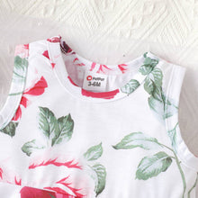 Load image into Gallery viewer, PatPat - Baby Girl Allover Floral Print Flowy Sleeveless Tank Dress: Color block /// 6-9 Months