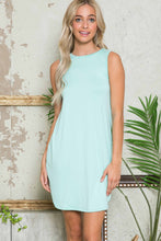 Load image into Gallery viewer, Burgundy Apparel - SLEEVELESS HI-LOW DRESS: BLACK / L ///