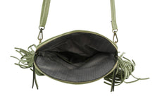 Load image into Gallery viewer, Handbag Factory Corp - Women Fringed Crossbody handbag Shoulder Bag:/// BROWN