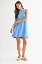 Load image into Gallery viewer, Mono B - Laguna Scuba Shift Dress: PLUM PINK / S:M:L (2:2:2)