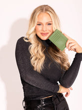 Load image into Gallery viewer, Jen &amp; Co. - Sia Zip Card Holder Wallet – Compact Vegan Leather | WL1991 : Cheetah-Rose