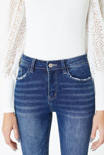 Load image into Gallery viewer, High Rise Hem Detail Super Skinny - KC5102D **