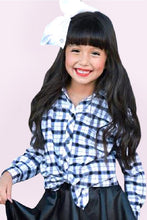 Load image into Gallery viewer, Girls Plaid Flannel **