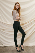 Load image into Gallery viewer, High Rise Basic Ankle Skinny Jeans - KC6009BK **