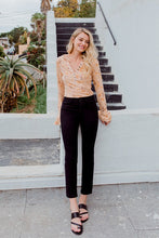 Load image into Gallery viewer, Flying monkey v2371HIGH RISE HIDDEN BUTTON UP ANKLE STRAIGHT **