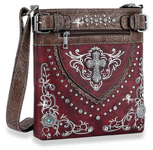 Load image into Gallery viewer, Western Multi Design Crossbody Messenger Bag **