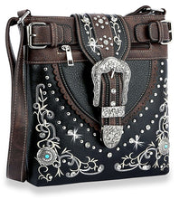 Load image into Gallery viewer, Western Multi Design Crossbody Messenger Bag **