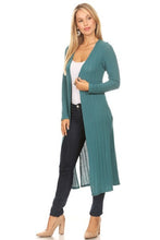 Load image into Gallery viewer, KNIT LONG SLEEVE CARDIGAN **