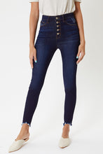 Load image into Gallery viewer, Super High Rise Button Fly Ankle Skinny-KC7273RH **