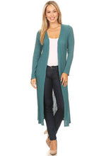 Load image into Gallery viewer, KNIT LONG SLEEVE CARDIGAN **
