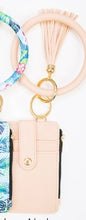 Load image into Gallery viewer, Farrah Leopard Key Ring Wallet Bracelet Combo ***