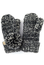 Load image into Gallery viewer, CC. Two Tone Pom Kids Gloves 24 ???